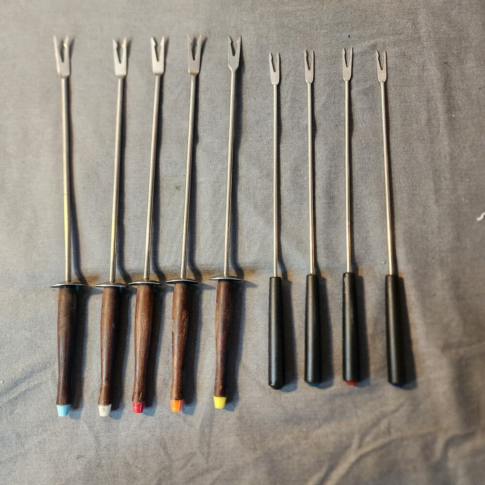 Lot of Vintage Fondue Forks